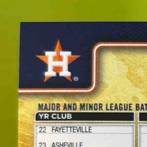 2025 Topps Zach Dezenzo Golden Mirror Variation SSP #89 RC Houston Astros