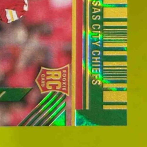 2024 Contenders Fabien Lovett Rookie Ticket Auto Opening Kickoff #242 RC Chiefs