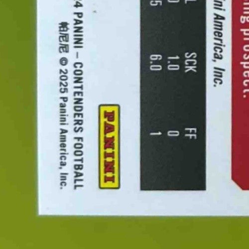 2024 Contenders Fabien Lovett Rookie Ticket Auto Opening Kickoff #242 RC Chiefs