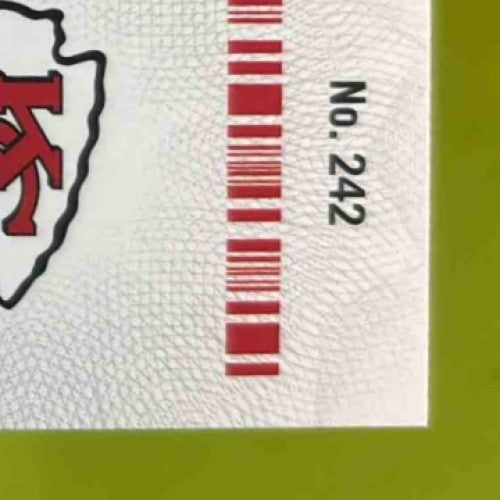 2024 Contenders Fabien Lovett Rookie Ticket Auto Opening Kickoff #242 RC Chiefs