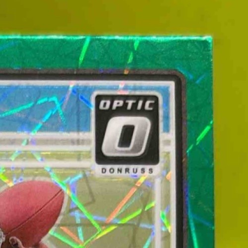 2024 Donruss Optic Michael Penix Jr. Green Velocity #279 Atlanta Falcons