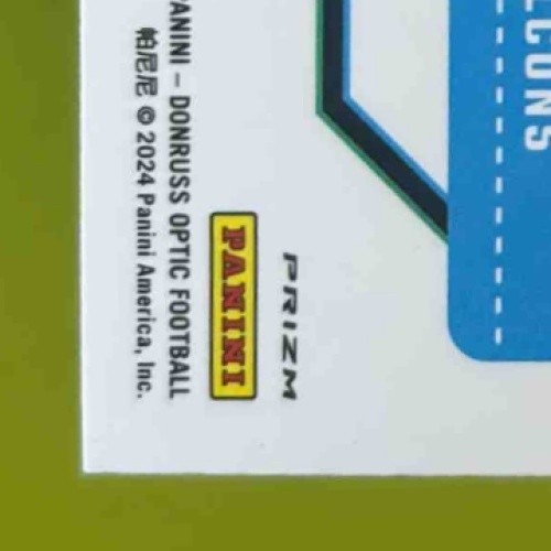 2024 Donruss Optic Michael Penix Jr. Green Velocity #279 Atlanta Falcons
