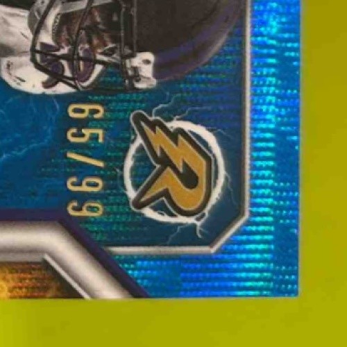 2024 Topps Resurgence Adisa Isaac Rookie Signature Blue Surge /99 Ravens