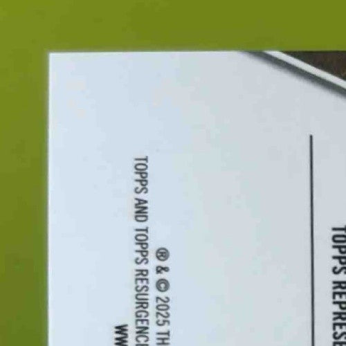 2024 Topps Resurgence Adisa Isaac Rookie Signature Blue Surge /99 Ravens