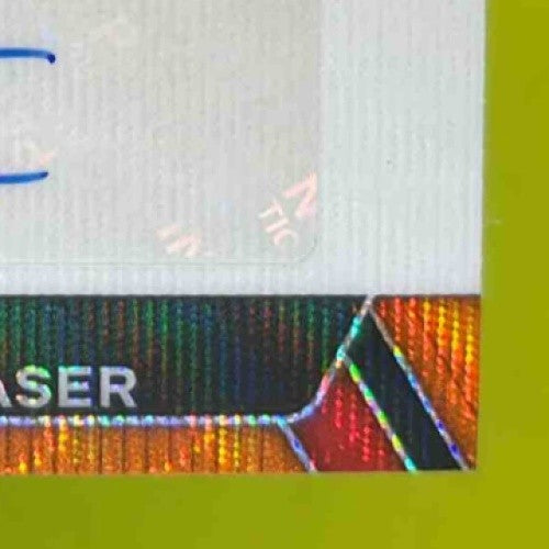 2024 Panini Prizm Collegiate Draft Picks Nelson Ceaser Pick Auto Orange Wave
