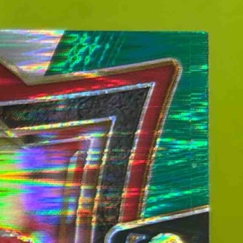 2024 Select Xavier Worthy Green and Yellow Prizm Shock #32 RC Chiefs