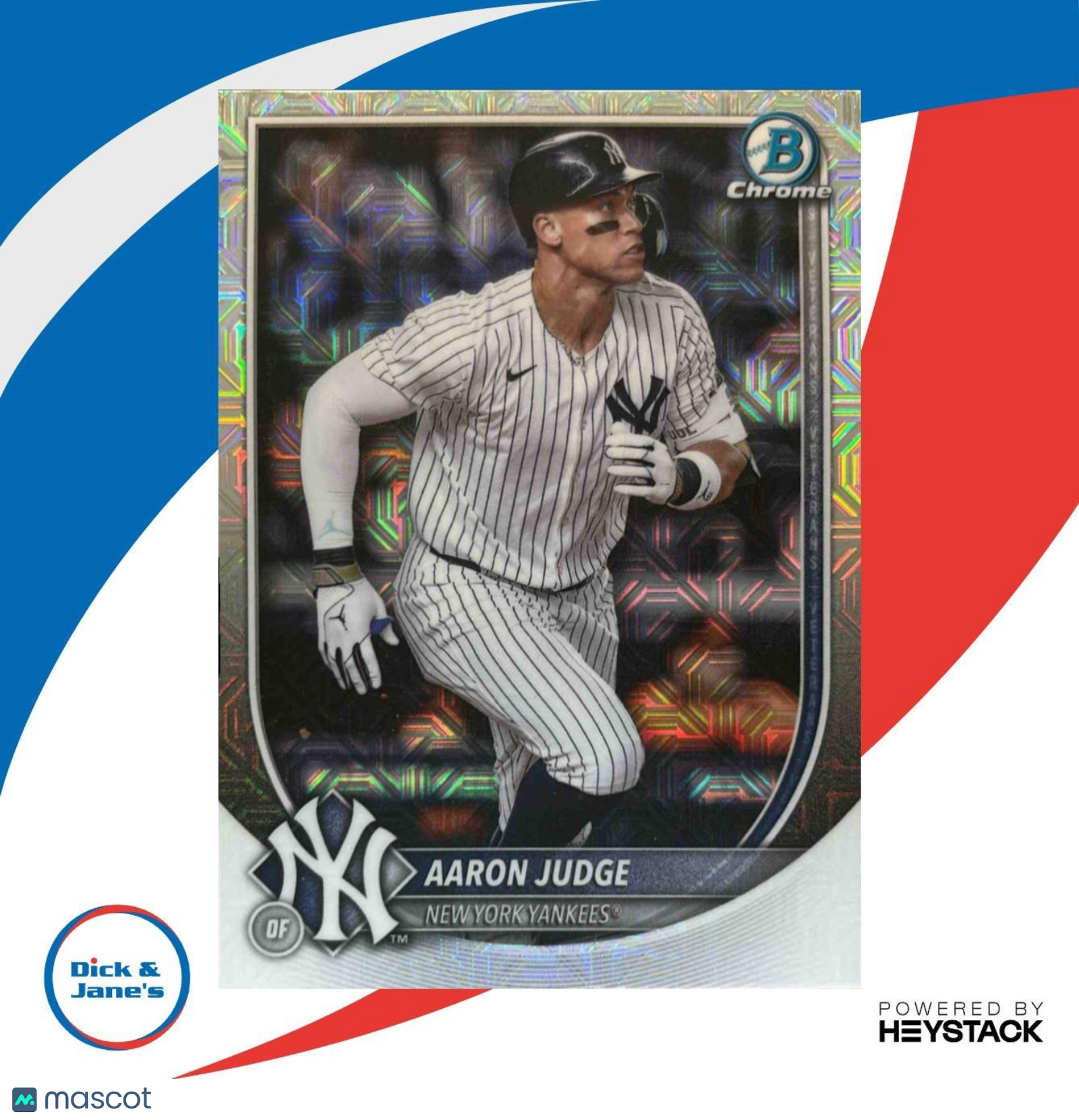 2025 Bowman Aaron Judge Mega Box Refractor #99 New York Yankees