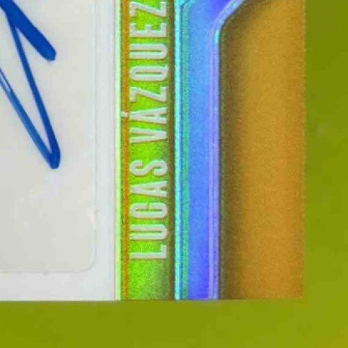 2025 Panini Prizm Club World Cup Lucas Vazquez Signatures Silver /99 Juniors