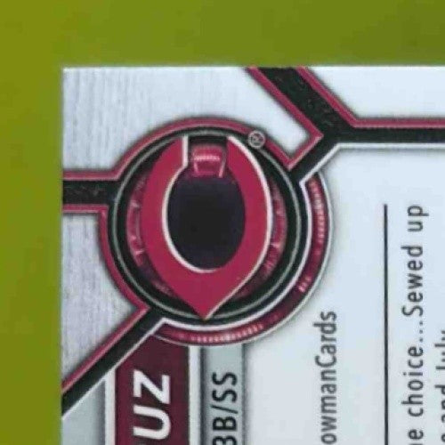 2022 Bowman Draft Elly De La Cruz Chrome #BDC-80a Cincinnati Reds