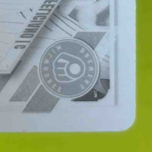 2021 Topps Chrome Update Mario Feliciano Printing Plate Black 1/1 #USC43 Brewers
