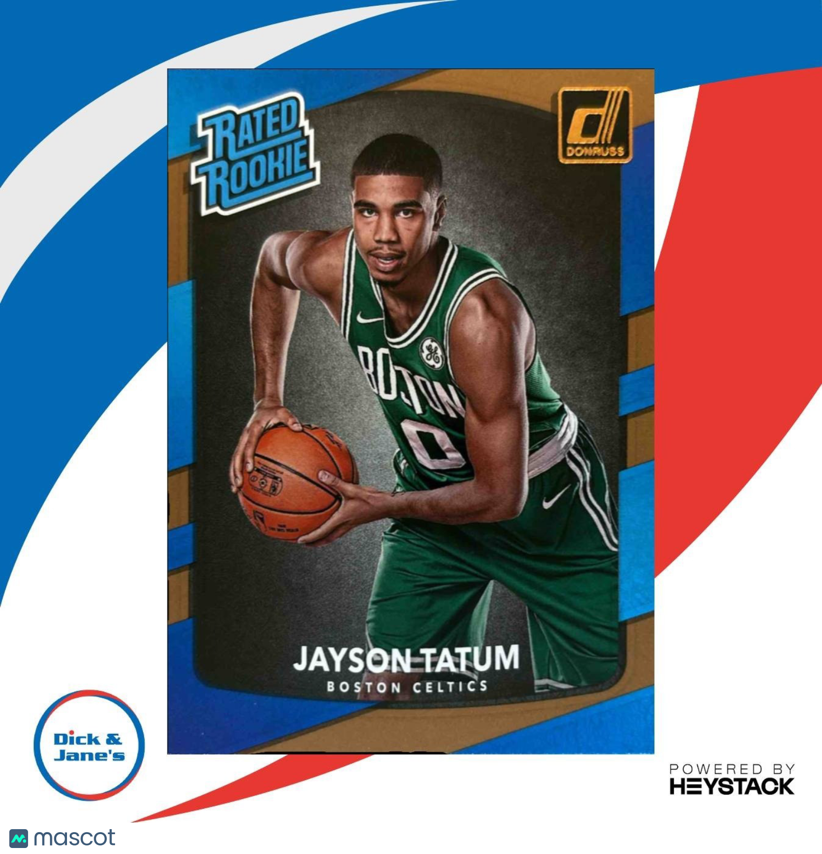2017-18 Panini Donruss Jayson Tatum #198 RC Boston Celtics