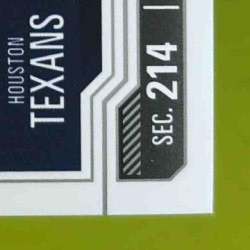 2023 Panini Contenders C.J. Stroud #40 Season Ticket RC Houston Texans