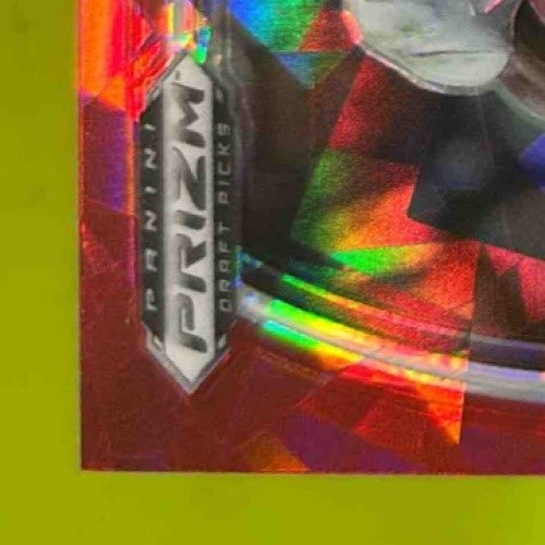 2021 Prizm Draft Picks Collegiate DeVonta Smith Red Ice #101 RC Crimson Tide
