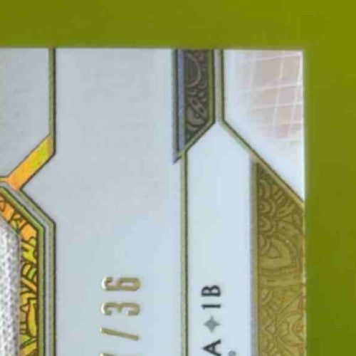 2018 Topps Triple Threads Miguel Cabrera Single Jumbo Relics /36 Detroit Tigers