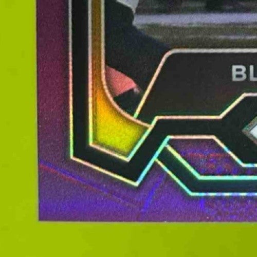 2024 Prizm Collegiate Draft Pick Blake Corum Purple /75 #128 Michigan Wolverines