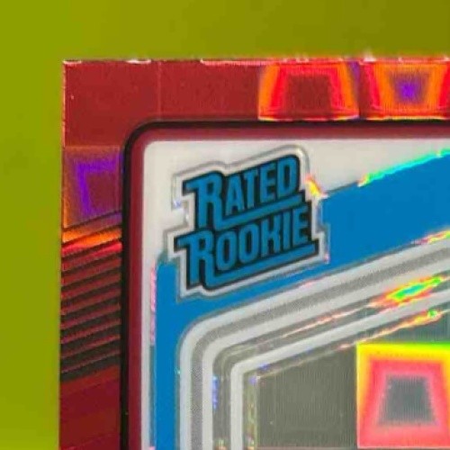 2024 Donruss Ricky Pearsall Optic Rated Rookie Preview Red Pandora #318 49ers