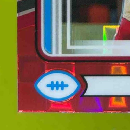 2024 Donruss Ricky Pearsall Optic Rated Rookie Preview Red Pandora #318 49ers