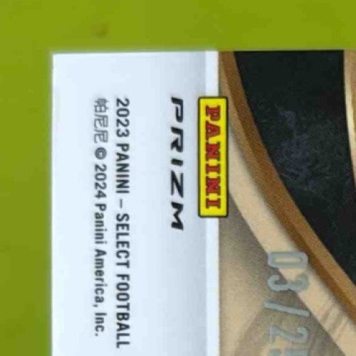 2023 Panini Select Kendre Miller Tie Dye Prizms Die Cut 3/25 #244 RC Saints