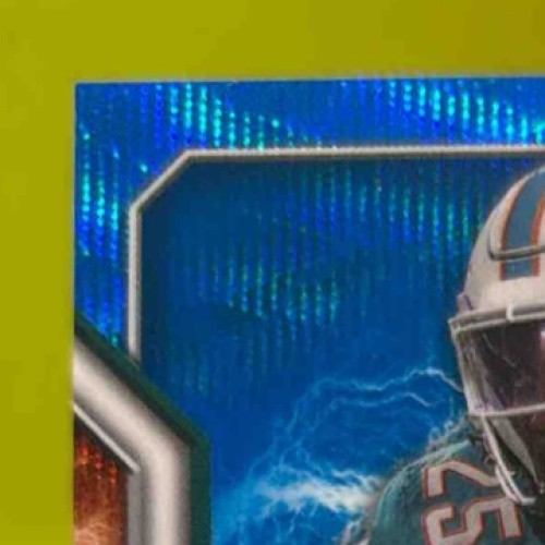 2024 Topps Resurgence Jaylen Wright Rookie Signature Blue Surge 67/99 Dolphins