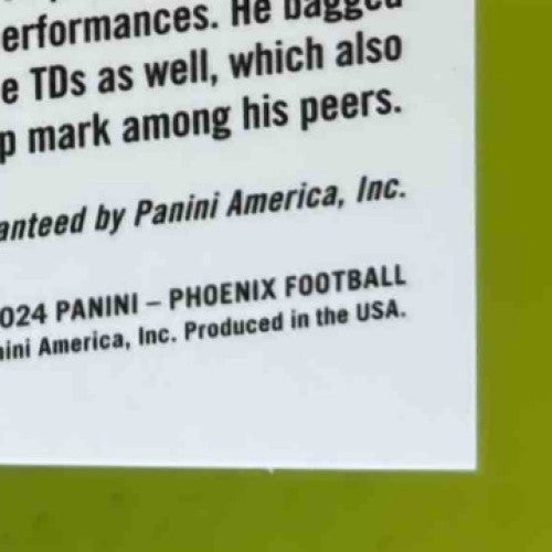 2024 Panini Phoenix Stephen Davis Calligraphy #C-SDS Auto Washington Redskins