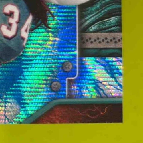 2024 Topps Resurgence Ricky Williams Signature Blue Surge /99 Auto Dolphins