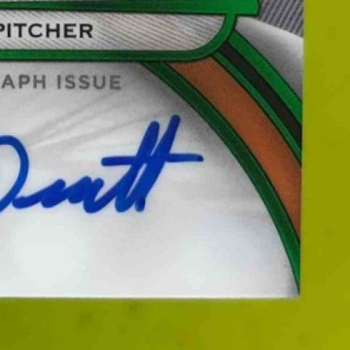 2025 Topps Tribute Chayce McDermott Auto Green 58/99 RC Baltimore Orioles