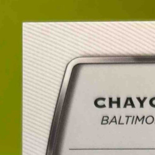 2025 Topps Tribute Chayce McDermott Auto Green 58/99 RC Baltimore Orioles