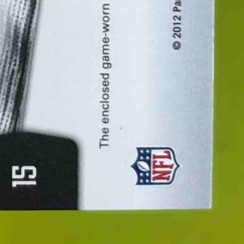 2012 Panini Certified Bart Starr Fabric of the Game 90/99 #1 Green Bay Packers