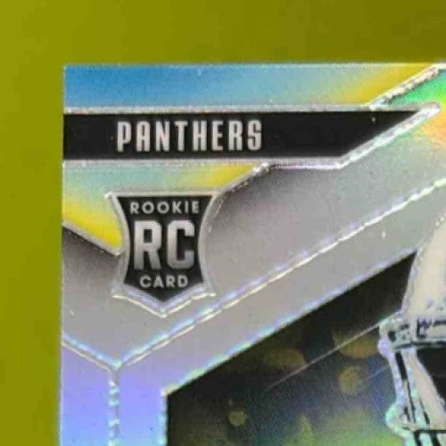 2025 Panini Mosaic Tetairoa McMillan Light it Up Silver #24 RC Carolina Panthers