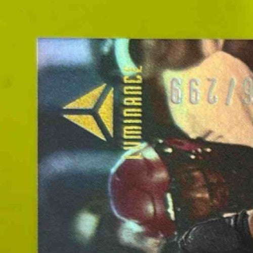 2025 Panini Luminance RJ Harvey Yellow /299 #174 RC Auto Denver Broncos