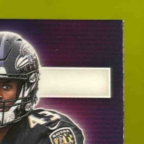 2019 Panini Elements Justice Hill Rookie Neon Signs Orange /150 Auto Ravens