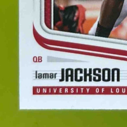2018 Panini Score Lamar Jackson #352 RC