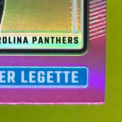 2024 Donruss Optic Xavier Legette Pink #299 Rated Rookie Carolina Panthers