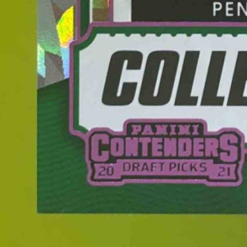 2021 Contenders Draft Picks Penei Sewell Cracked Ice Ticket /23 RC Auto Ducks