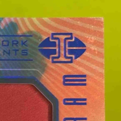 2017 Illusions Evan Engram First Impressions Memorabilia Blue Auto /100 Giants
