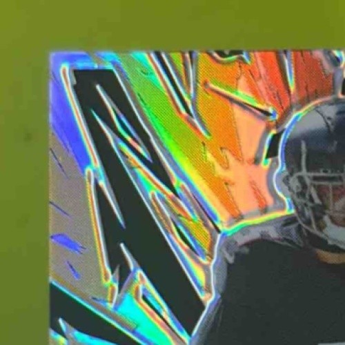 2024 Leaf Metal Drake London Savage Prismatic Silver /10 Auto Atlanta Falcons