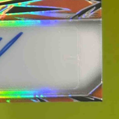 2024 Leaf Metal Drake London Savage Prismatic Silver /10 Auto Atlanta Falcons