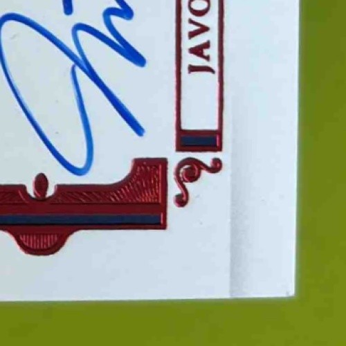 2021 Panini Flawless Javonte Williams Rookie Debut Signatures Ruby 7/15 Broncos
