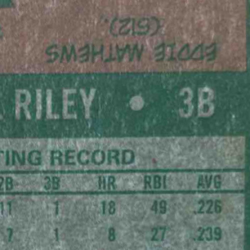 2024 Topps Heritage Austin Riley Chrome 152/999 #431 Atlanta Braves