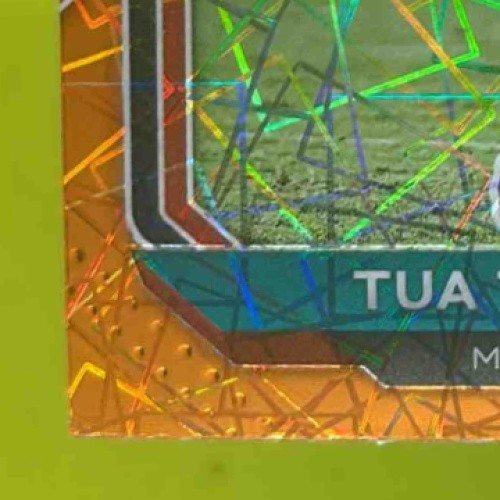 2020 Panini Prizm Tua Tagovailoa Lazer #339 RC Miami Dolphins