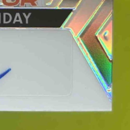 2024 Leaf Press Pass Premium Ethan Holliday Auto Reflector Prismatic Silver /35