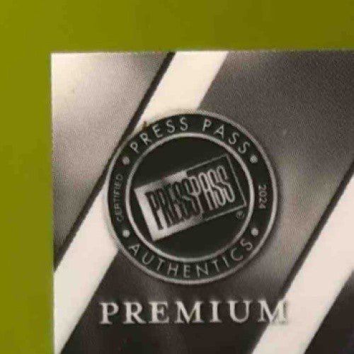2024 Leaf Press Pass Premium Ethan Holliday Auto Reflector Prismatic Silver /35