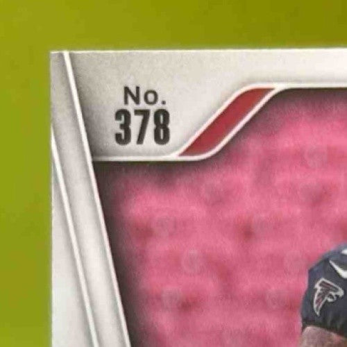 2024 Panini Prizm Michael Penix Jr. Lazer #378 RC Atlanta Falcons