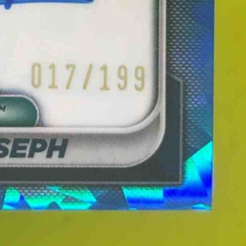 2024 Bowman Chrome Sapphire Dawel Joseph Prospect Auto /199 #CSPA-DJ Mariners