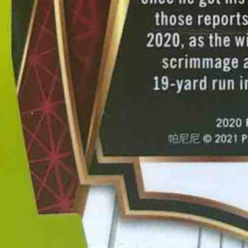 2020 Panini Select Brandon Aiyuk Purple Prizm Die Cut #166 RC Premier 49ers