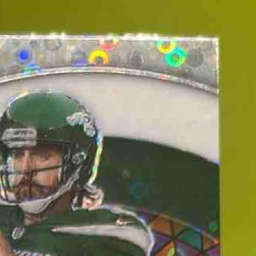 2023 Mosaic Aaron Rodgers Men of Mastery No Huddle Silver #MM-4 New York Jets