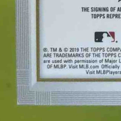 2019 Topps Gallery Pedro Avila Auto #54 RC Padres