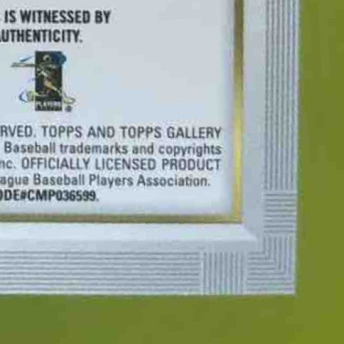 2019 Topps Gallery Jalen Beeks Auto #22 RC Rays