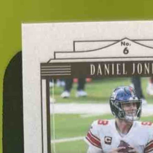 2021 Panini Legacy Daniel Jones Emerald Mini /25 #6 New York Giants