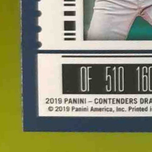 2019 Panini Contenders Draft Antonio Cabello Auto /10 #24 New York Yankees